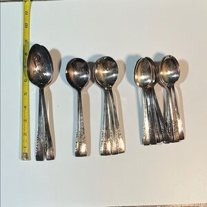 Oneida Ltd 1881 Wm. A. Rogers Proposal Silverplated Spoon Set